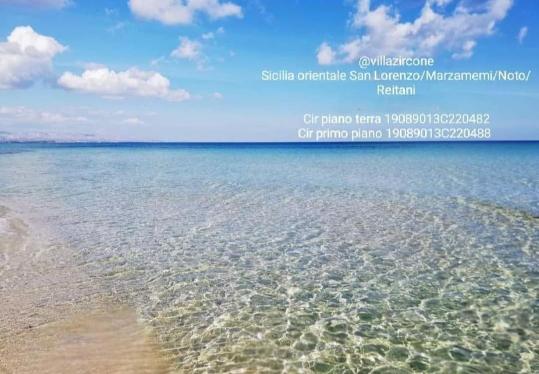 Reitani San Lorenzo Marzamemi Noto Villa Zircone Exterior foto